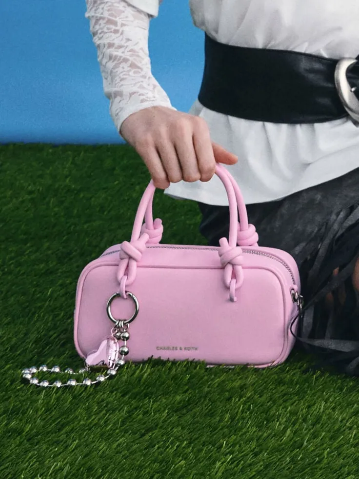Sammie Knotted-Handle Boxy Bag
