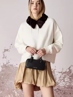 Sammie Knotted-Handle Boxy Bag