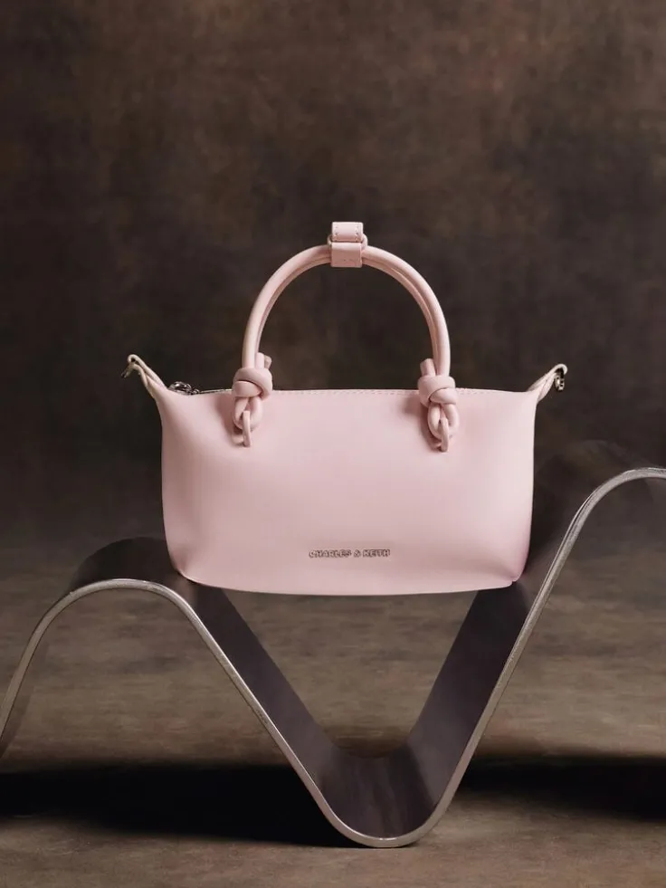 Sammie Knotted-Handle Tote Bag