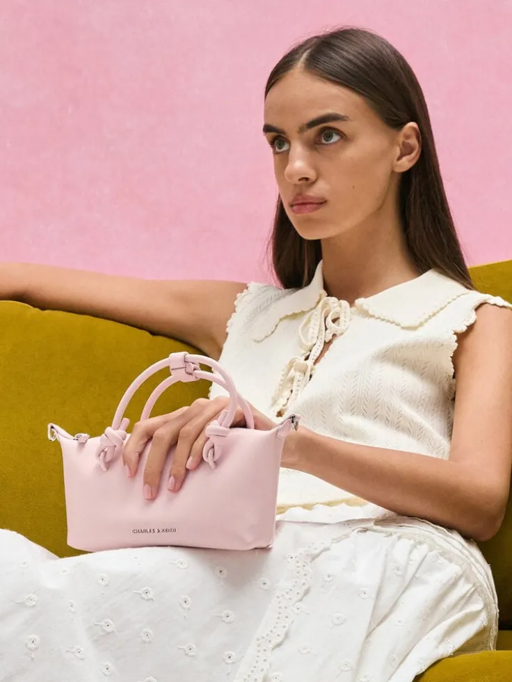 Sammie Knotted-Handle Tote Bag