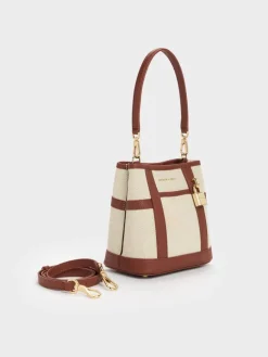 Scottie Canvas Bucket Bag