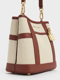 Scottie Canvas Bucket Bag