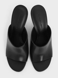 Sculptural-Heel Wedges