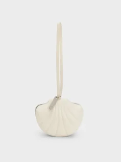 Seashell Swirl-Print Tote Charm