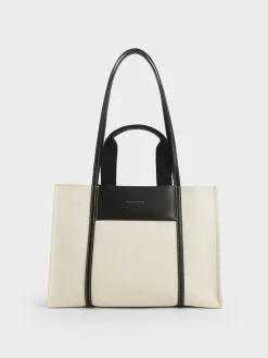 Shalia Canvas Tote Bag