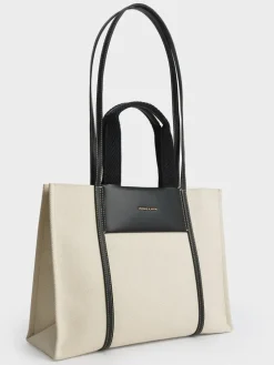 Shalia Canvas Tote Bag