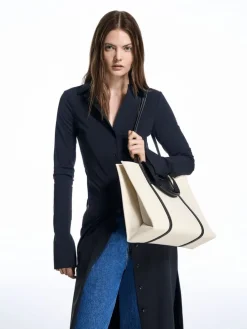Shalia Canvas Tote Bag