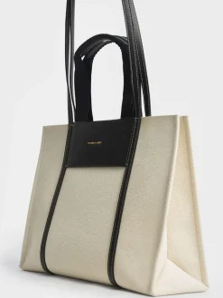 Shalia Canvas Tote Bag