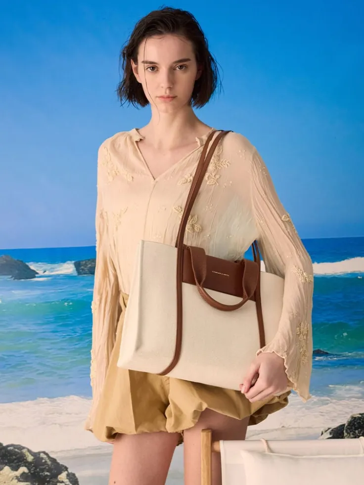Shalia Canvas Tote Bag