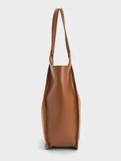 Sianna Crinkle-Effect Slouchy Tote Bag