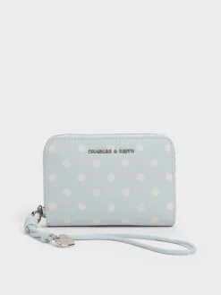 Sianna Polka-Dot Wristlet