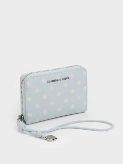 Sianna Polka-Dot Wristlet