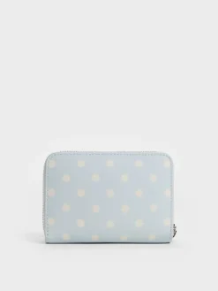 Sianna Polka-Dot Wristlet