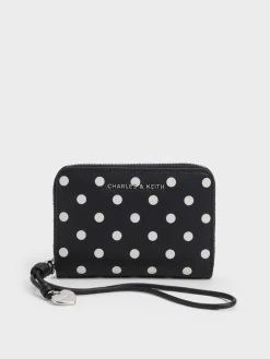 Sianna Polka-Dot Wristlet