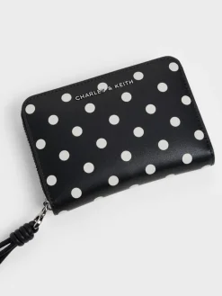 Sianna Polka-Dot Wristlet