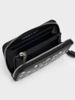 Sianna Polka-Dot Wristlet