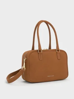 Sianna Textured Bowling Bag