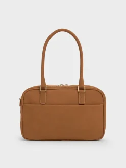 Sianna Textured Bowling Bag