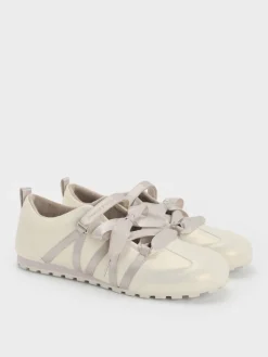 Silko Pearlescent Ballet Sneakers