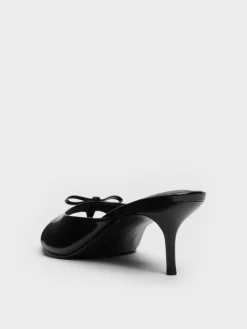 Sonali Bow Heeled Thong Sandals