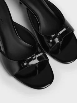 Sonali Bow Heeled Thong Sandals