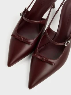 Sonali Bow Slingback Pumps