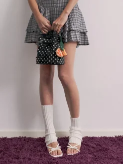 Sonali Bow Strawberry-Heel Mules