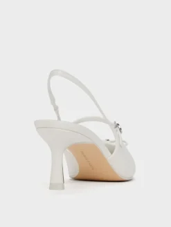 Sonali Strawberry Bow Slingback Pumps