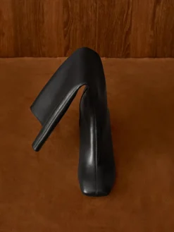 Square-Toe Knee-High Boots
