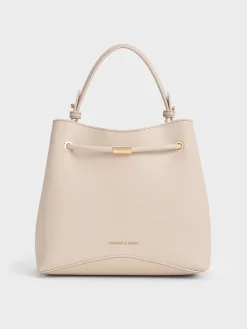 Sybill Geometric Bucket Bag