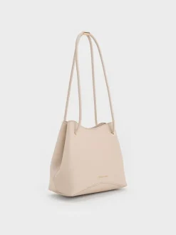Sybill Geometric Bucket Bag