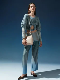 Sybill Geometric Bucket Bag