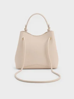 Sybill Geometric Bucket Bag
