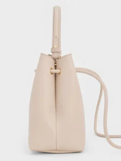 Sybill Geometric Bucket Bag