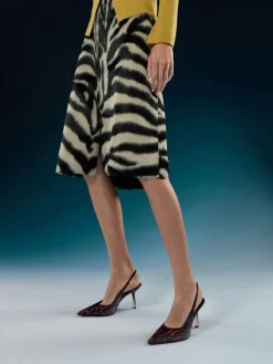 Taylen Leopard-Print Slingback Pumps