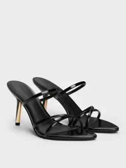Taylen Strappy Heeled Mules