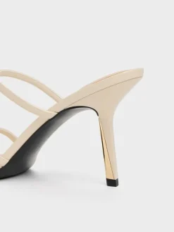 Taylen Strappy Heeled Mules