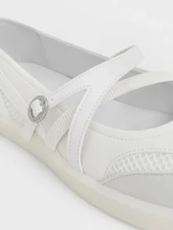 Tiggy Mesh Two-Tone Ballet Sneakers