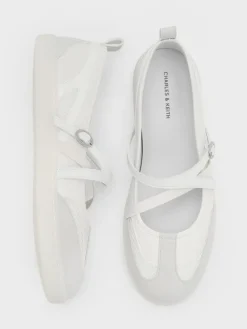 Tiggy Mesh Two-Tone Ballet Sneakers