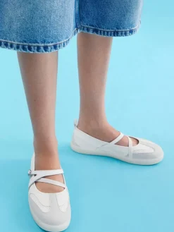 Tiggy Mesh Two-Tone Ballet Sneakers