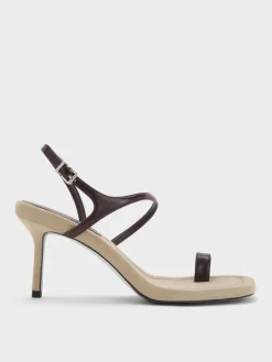 Toe-Ring Stiletto Sandals