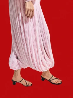 Toe-Ring Strappy Heels