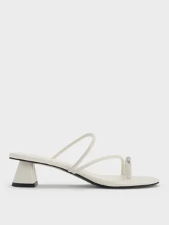 Toe-Ring Strappy Heels