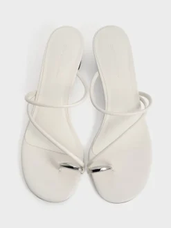 Toe-Ring Strappy Heels