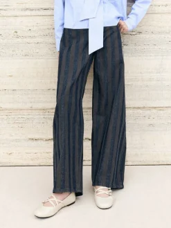 Triple-Strap Mary Jane Flats