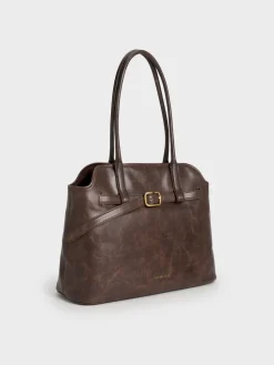 Victoria Belted Tote Bag