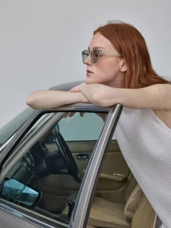Violette Oval Sunglasses