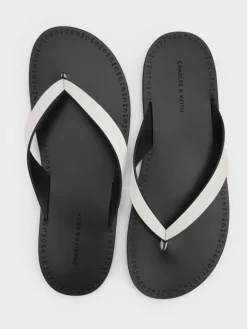 V-Strap Thong Sandals