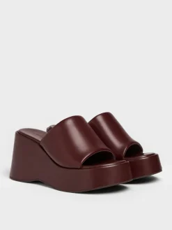 Wide-Strap Platform Wedges