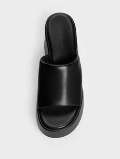 Wide-Strap Platform Wedges